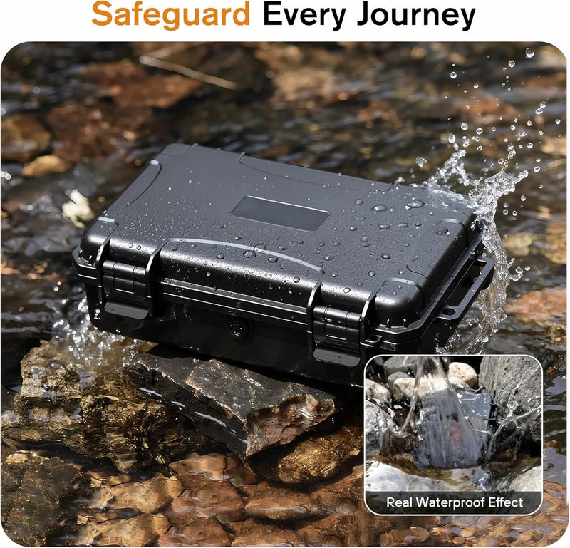 STARTRC Hard Case for Xtra Muse, One-click Storage for Xtra Muse with Protective Cover and Battery Handle, Waterproof Osmo Pocket 3 Hard Case for Travel Vlogging - Image 2